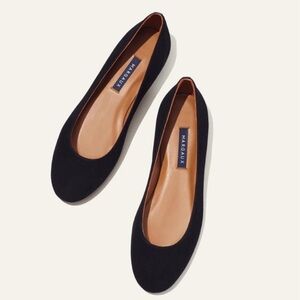 Margaux The Classic Ballet Flat in Suede: Size 9